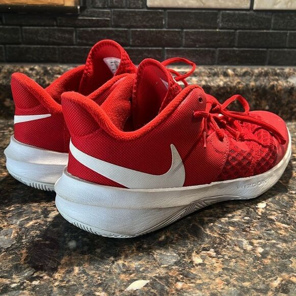 Nike  zoom Hyperspeed Court University Red/White sz 10 - Picture 8 of 15